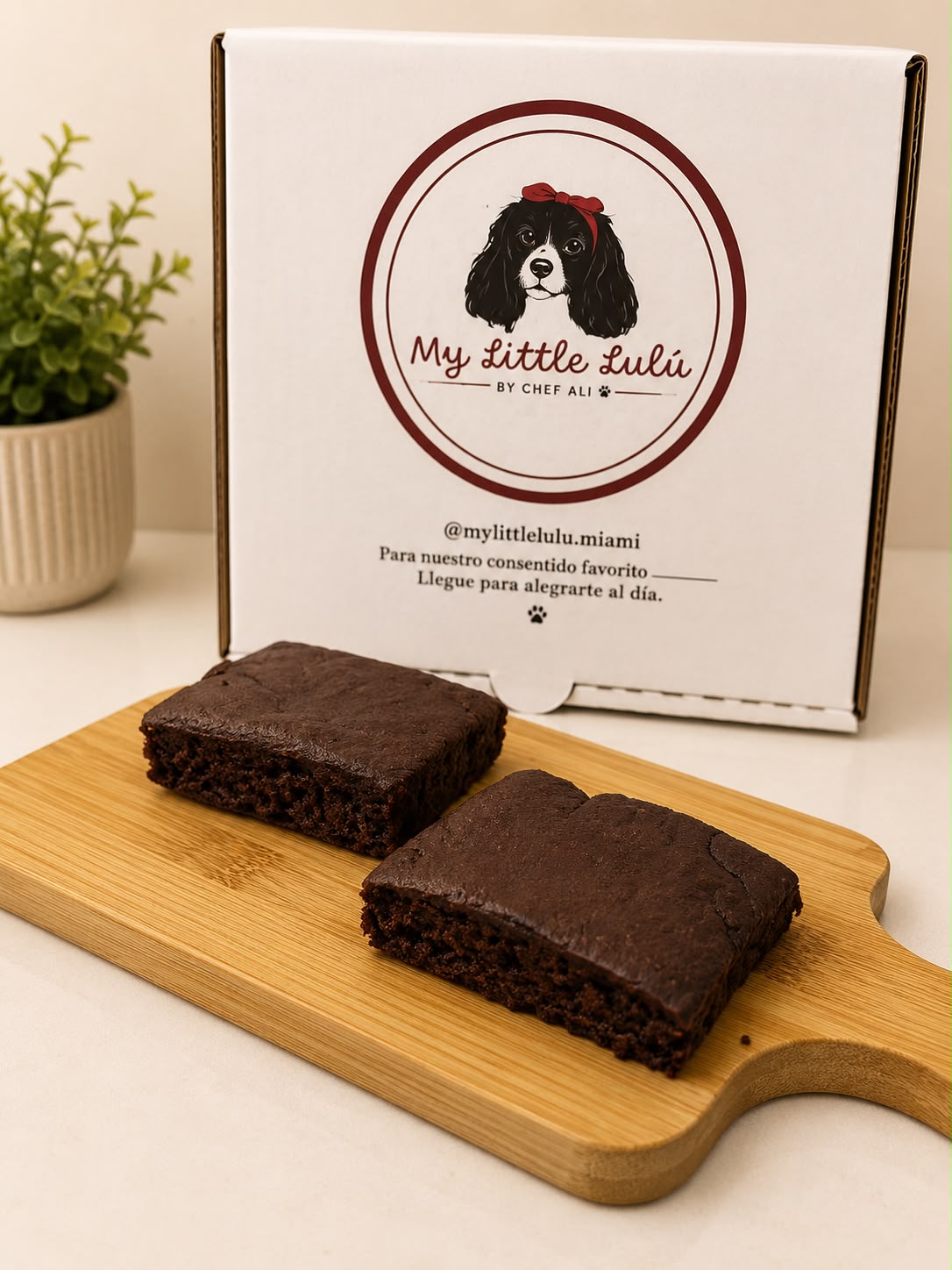 Carob Brownies - 6 Count