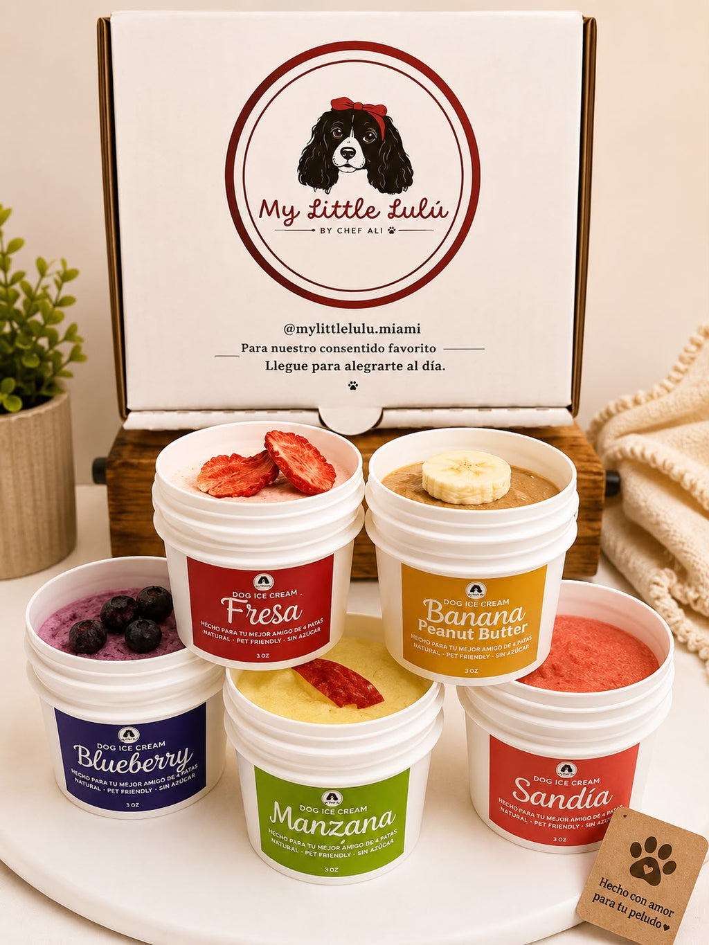 Pet Ice Cream - Pack of 6 (2 oz)