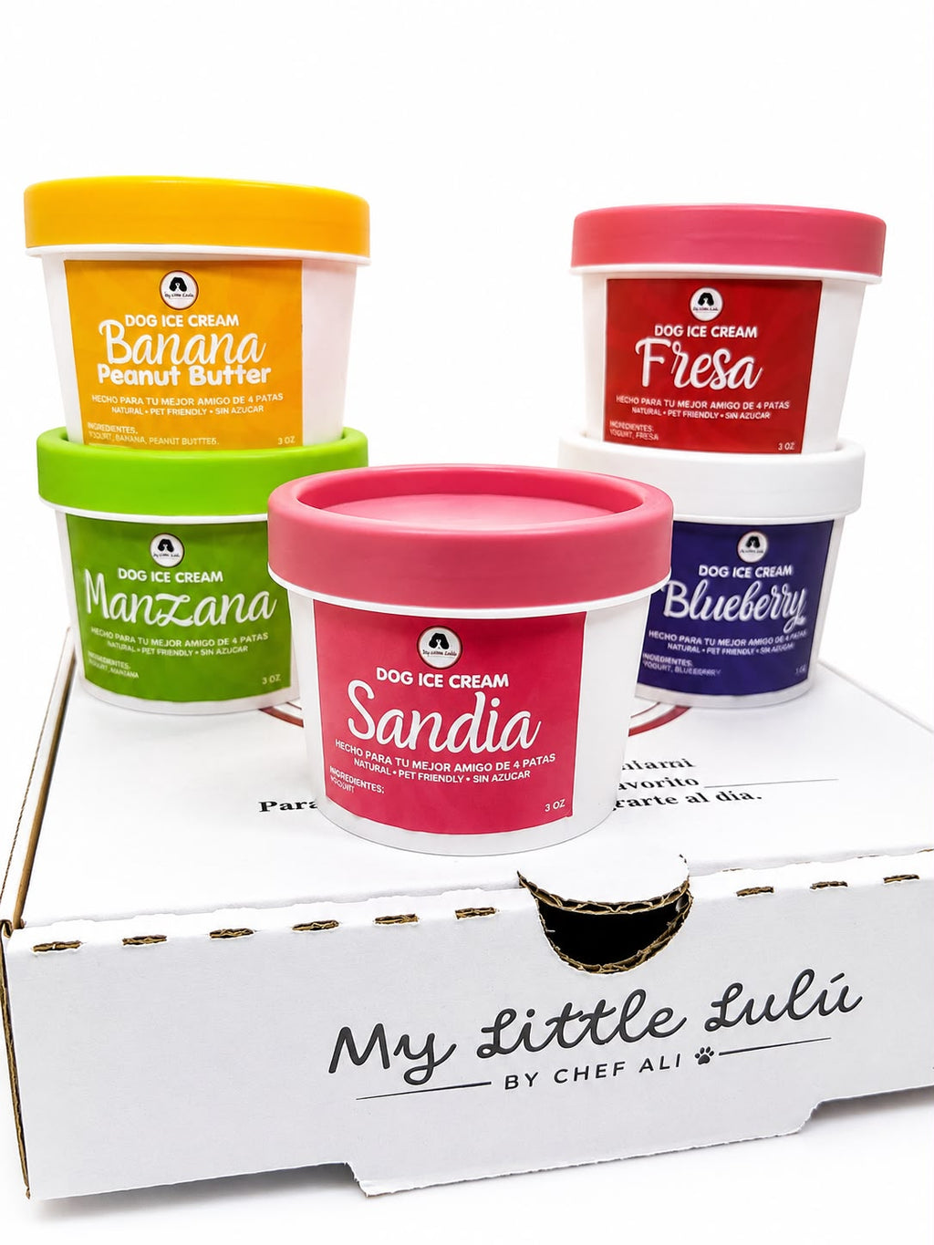 Pet Ice Cream - Pack of 6 (2 oz)