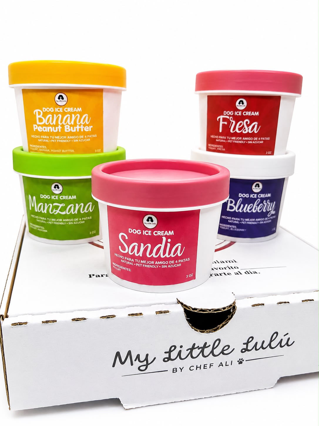 Pet Ice Cream - Pack of 6 (2 oz)