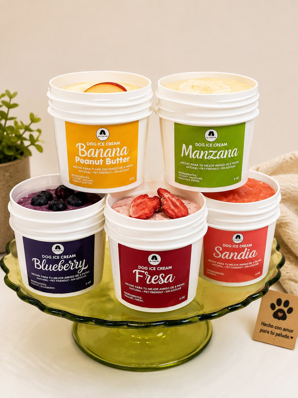 Pet Ice Cream - Pack of 6 (2 oz)