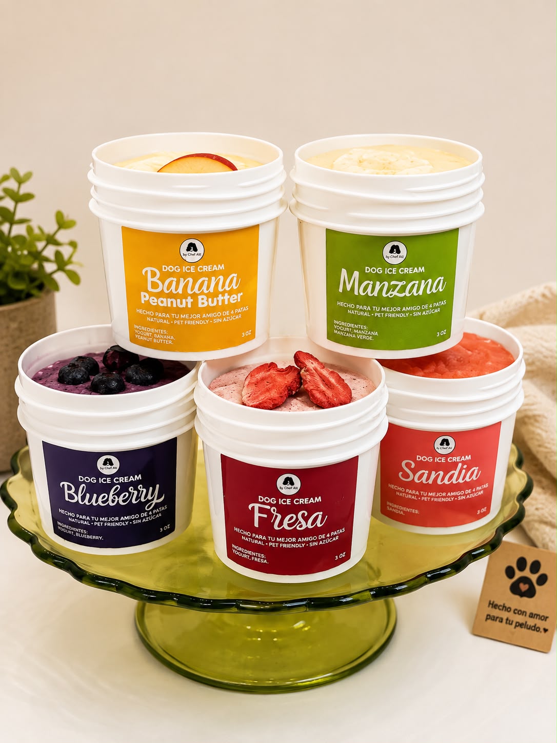 Pet Ice Cream - Pack of 6 (2 oz)